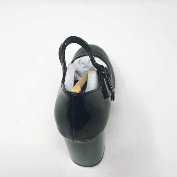 NEW IN BOX Steve Madden MARY JANE SHOE Tiara Heel Black Patent * VARIOUS SIZES - Picture 8 of 11